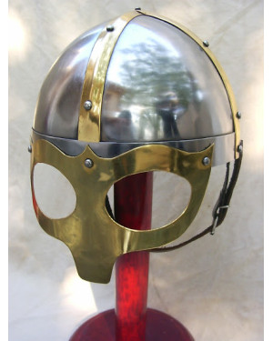 Viking Mask Deluxe Helmet Medieval Reproduction Helmets 18 Gauge